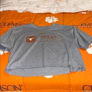 COPY - Texas Longhorns cropped tee | size M